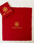Cleaning Cloth - Red Eyewear Accessories Velvet Eyewear
