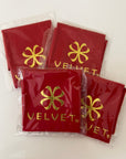 Cleaning Cloth - Red Eyewear Accessories Velvet Eyewear