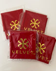 Cleaning Cloth - Red - Velvet Eyewear