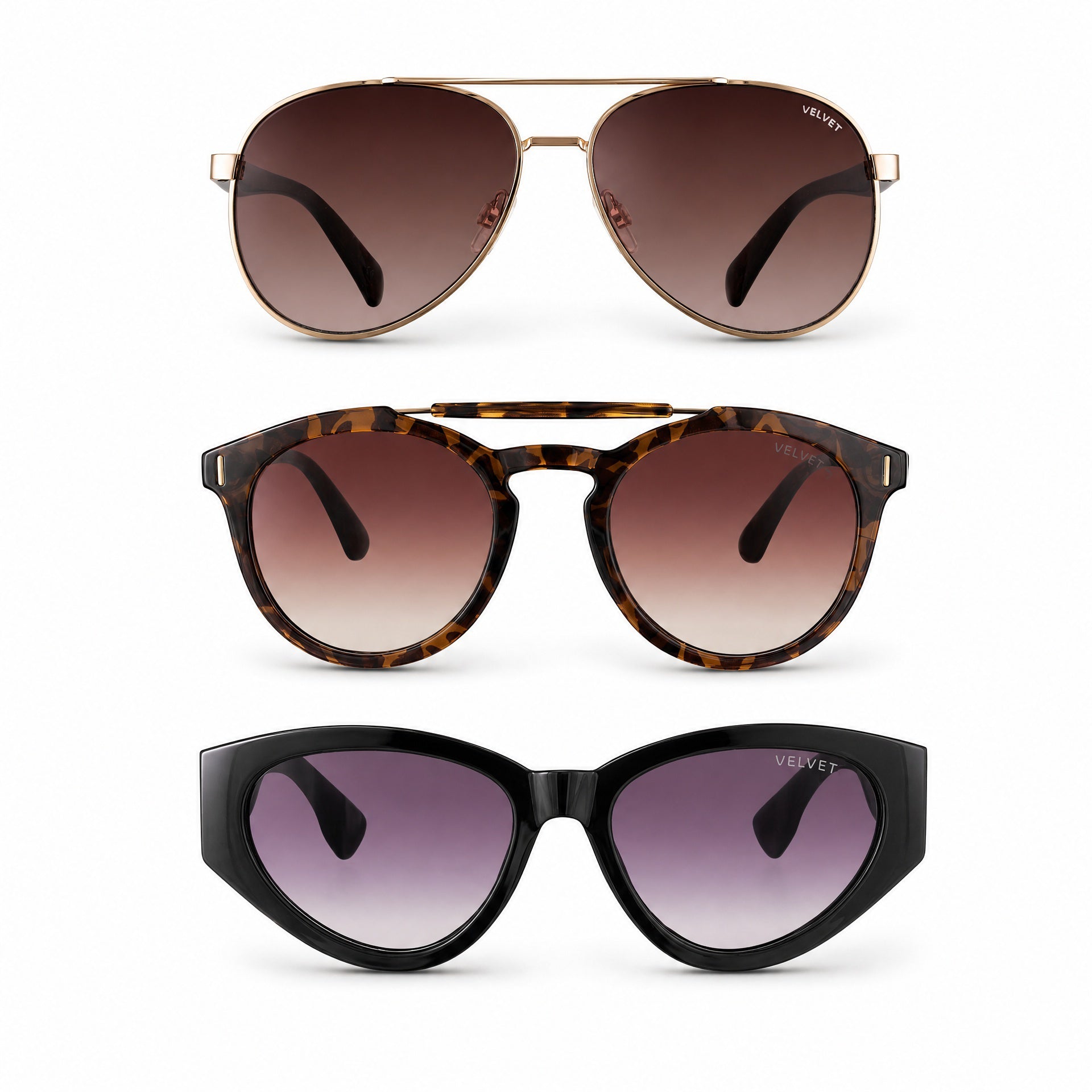 Oval Small Face Shape Sunglass Style Box