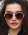 Jesse by Velvet Eyewear. Designed for Oval, Heart, Square, and Round Face Shapes.