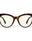 HAILIE - Tortoise for Women by Velvet Eyewear. Best for Oval, Round, Square, and Heart Face Shapes. All Seasonal Palettes.