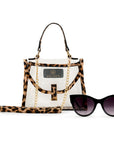 Mini Leopard Bag & Chelsea Black - Velvet Eyewear