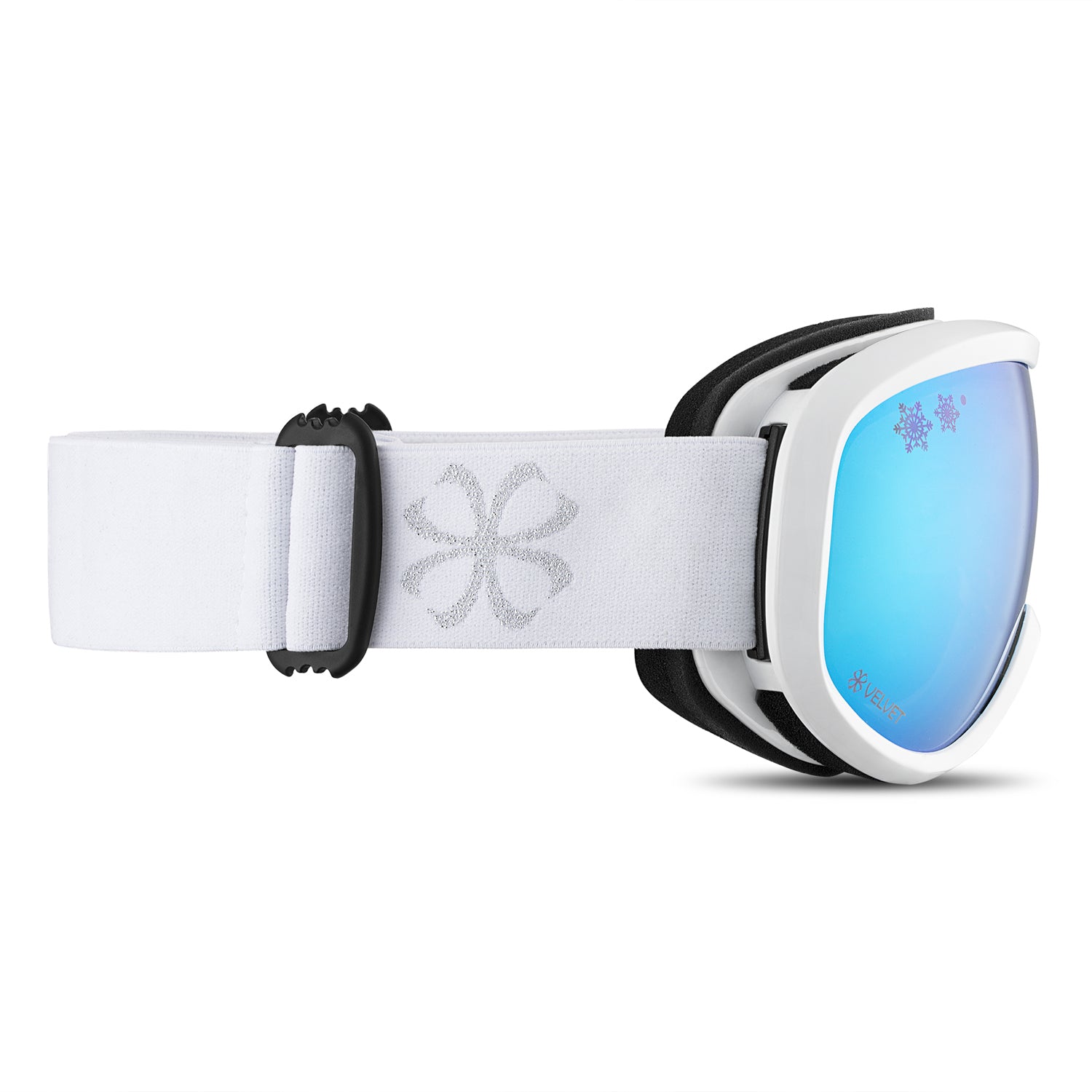 The Flurry Snow Goggle - White - Velvet Eyewear