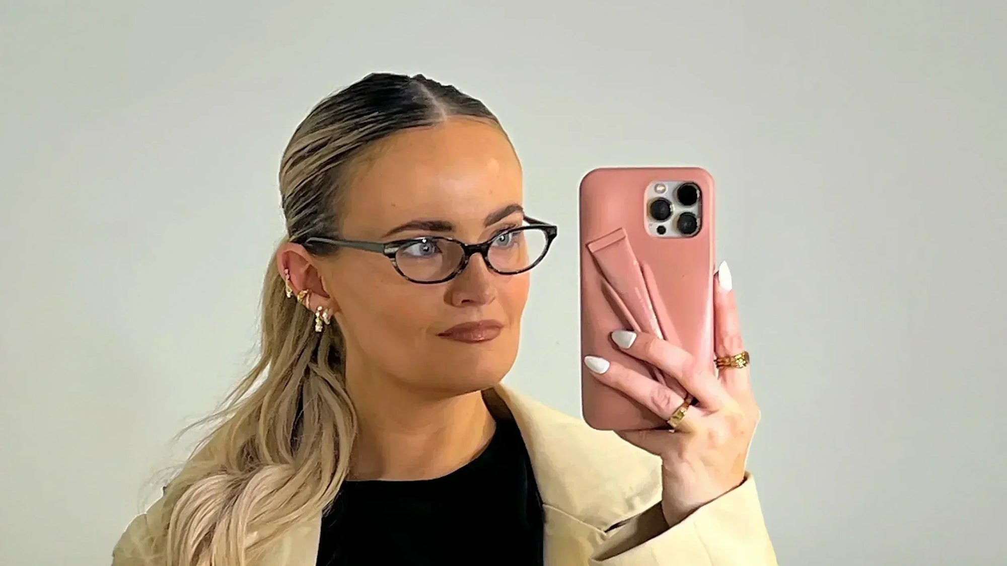 Velvet Eyewear optical style Kat in dark olive