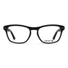 Billie Black rectangle readers and blue light glasses for women, medium fit 54-13-138.