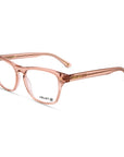 Billie by Velvet Eyewear.  Bio-Based, eco friendly optical frames for women. Fits oval, round and heart face shapes. Best for Spring, Summer and Autumn seasonal color palette.
