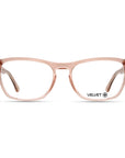Billie by Velvet Eyewear.  Bio-Based, eco friendly optical frames for women. Fits oval, round and heart face shapes. Best for Spring, Summer and Autumn seasonal color palette.
