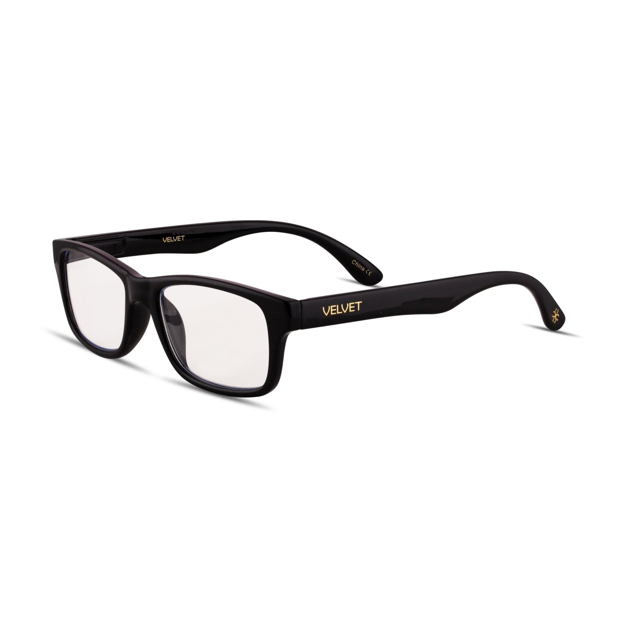 JADE - Black READER Velvet Eyewear   