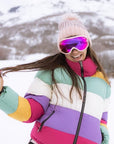 The Flurry Snow Goggle - Mauve GOGGLES Velvet Eyewear   