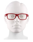 JADE - Red READER Velvet Eyewear   