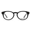 Ilene Black round readers and blue light glasses for women, small to medium fit 47-19-140.