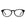 Ilene Black round readers and blue light glasses for women, small to medium fit 47-19-140.
