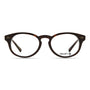 Ilene Tortoise round readers and blue light glasses for women, small to medium fit 47-19-140.