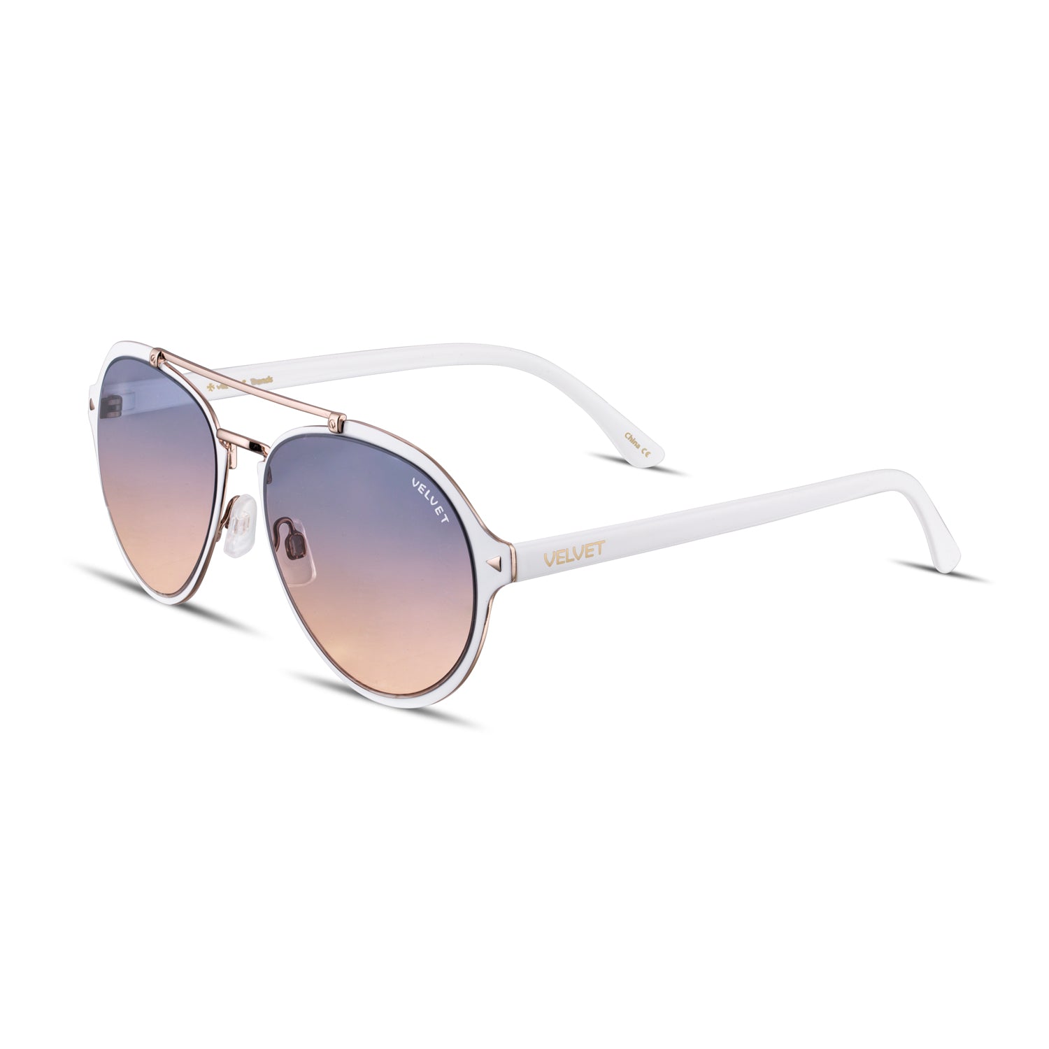 Aviator Luxe Sun Set - Sunglasses - Velvet Eyewear