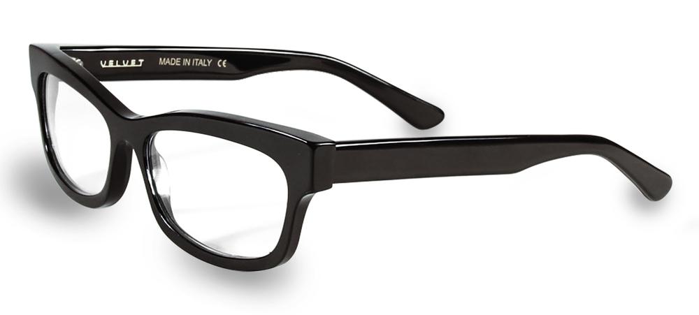 Lauren Black rectangle readers and blue light glasses for women, small fit 53-15-135.