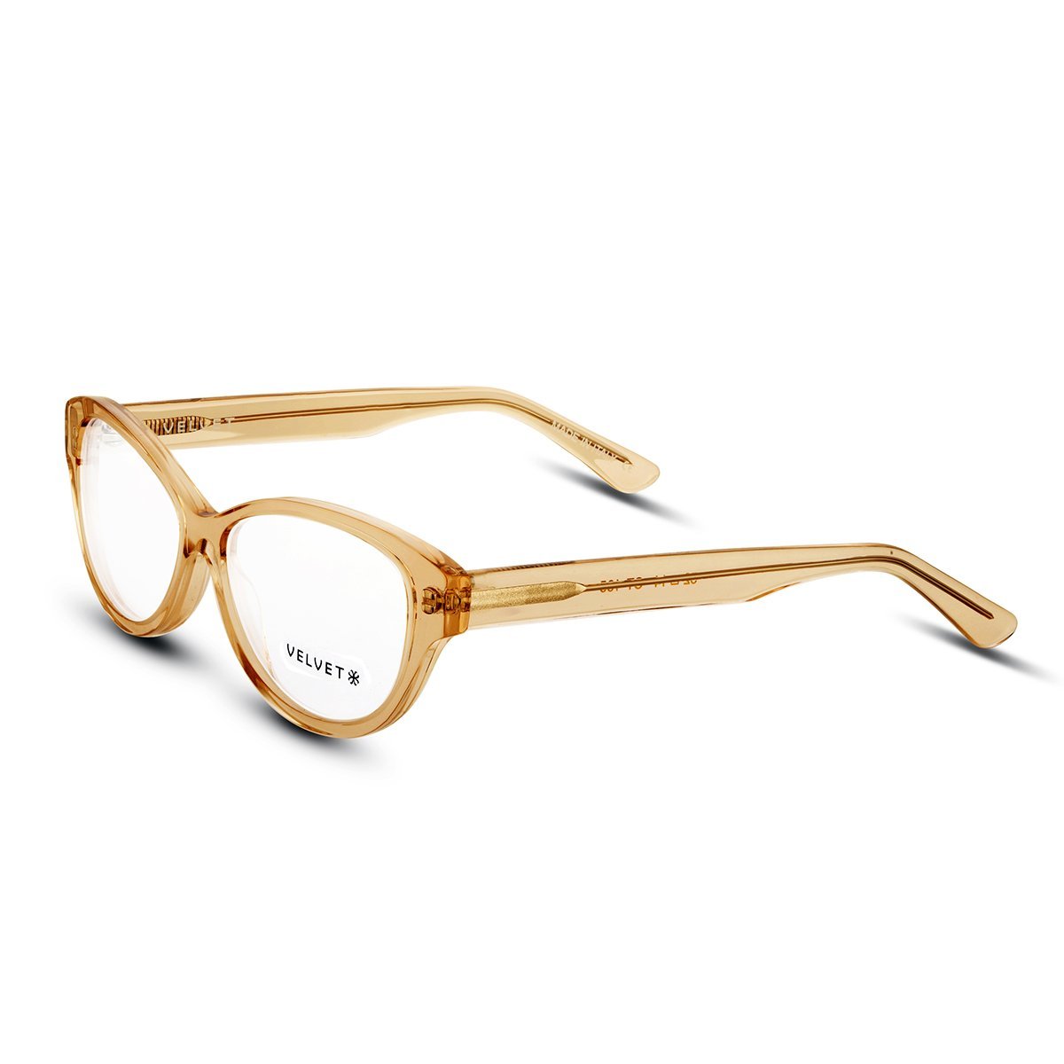 Lisa Nude cat eye readers and blue light glasses for women, small to medium fit 52-14-135.
