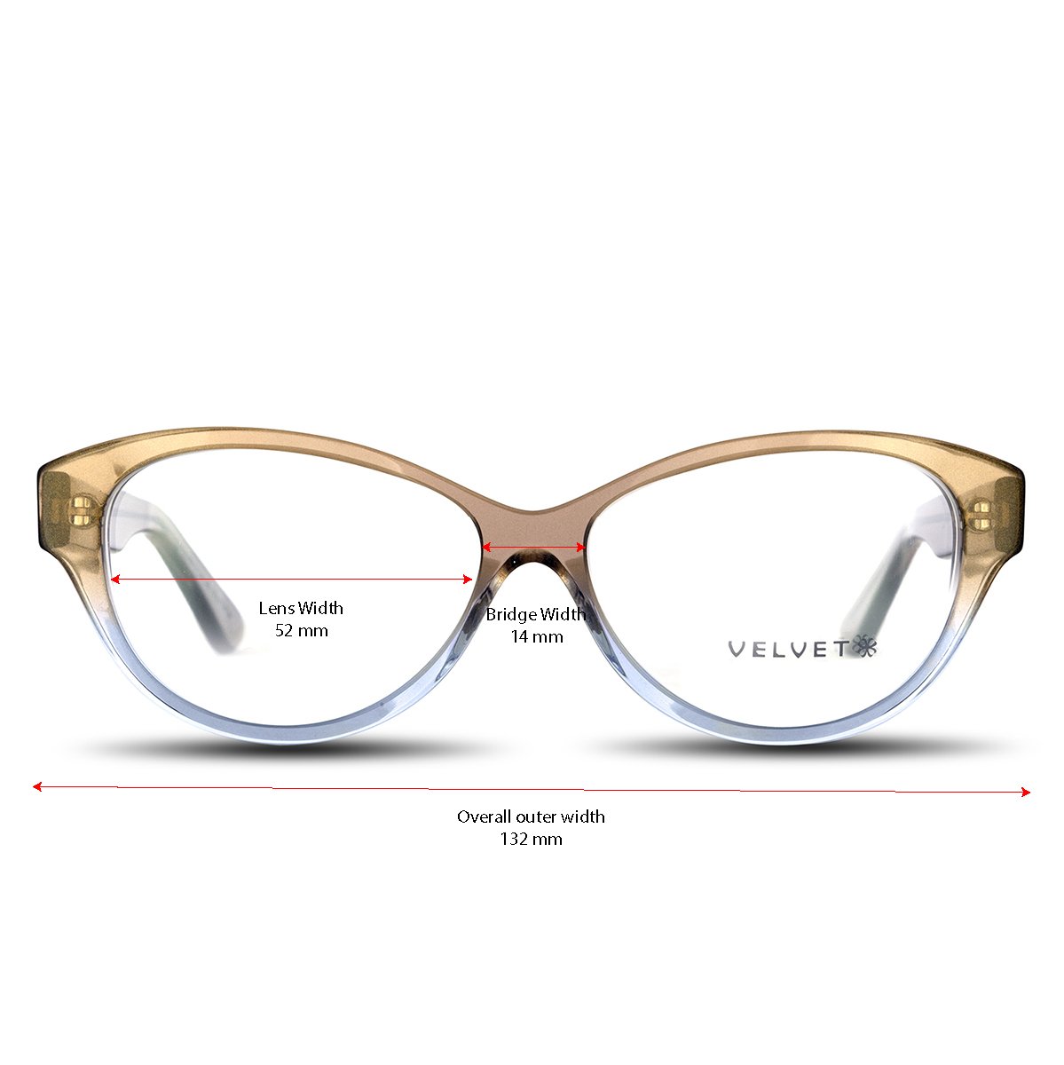 Lisa Umbre Nude cat eye readers and blue light glasses for women, small to medium fit 52-14-135.
