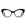 Minnie Black cat eye readers and blue light glasses for women, medium fit 54-15-138.
