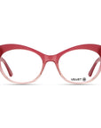 Minnie Bio-Based, eco friendly optical frames for women. Fits square oval, and heart face shapes best. Best for Spring and Summer seasonal color palettes.