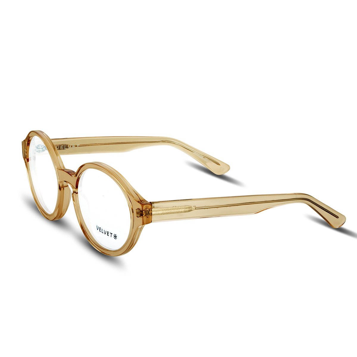 Paris Nude round readers and blue light glasses for women, small to medium fit 49-21-135.