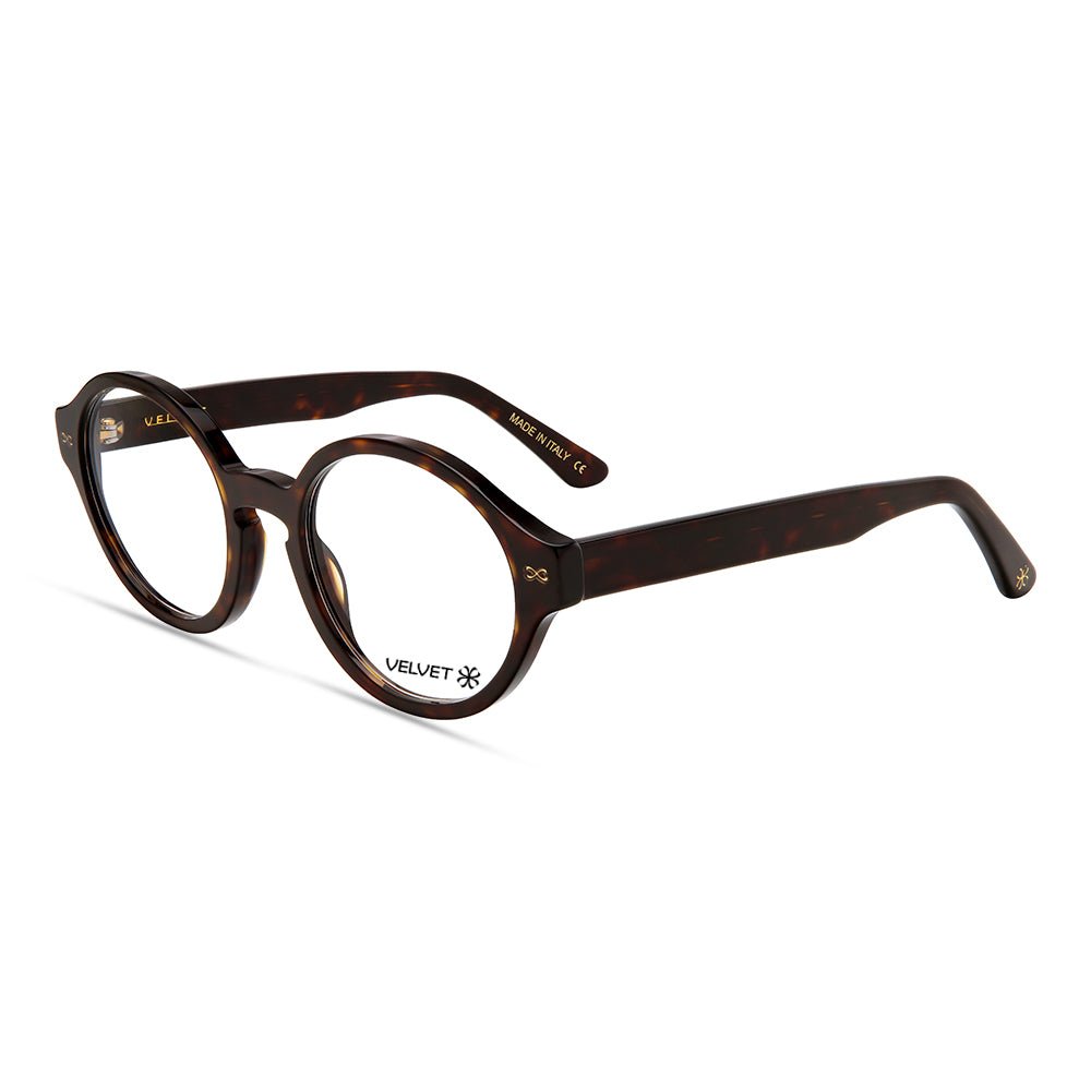 Paris Tortoise round readers and blue light glasses for women, small to medium fit 49-21-135.