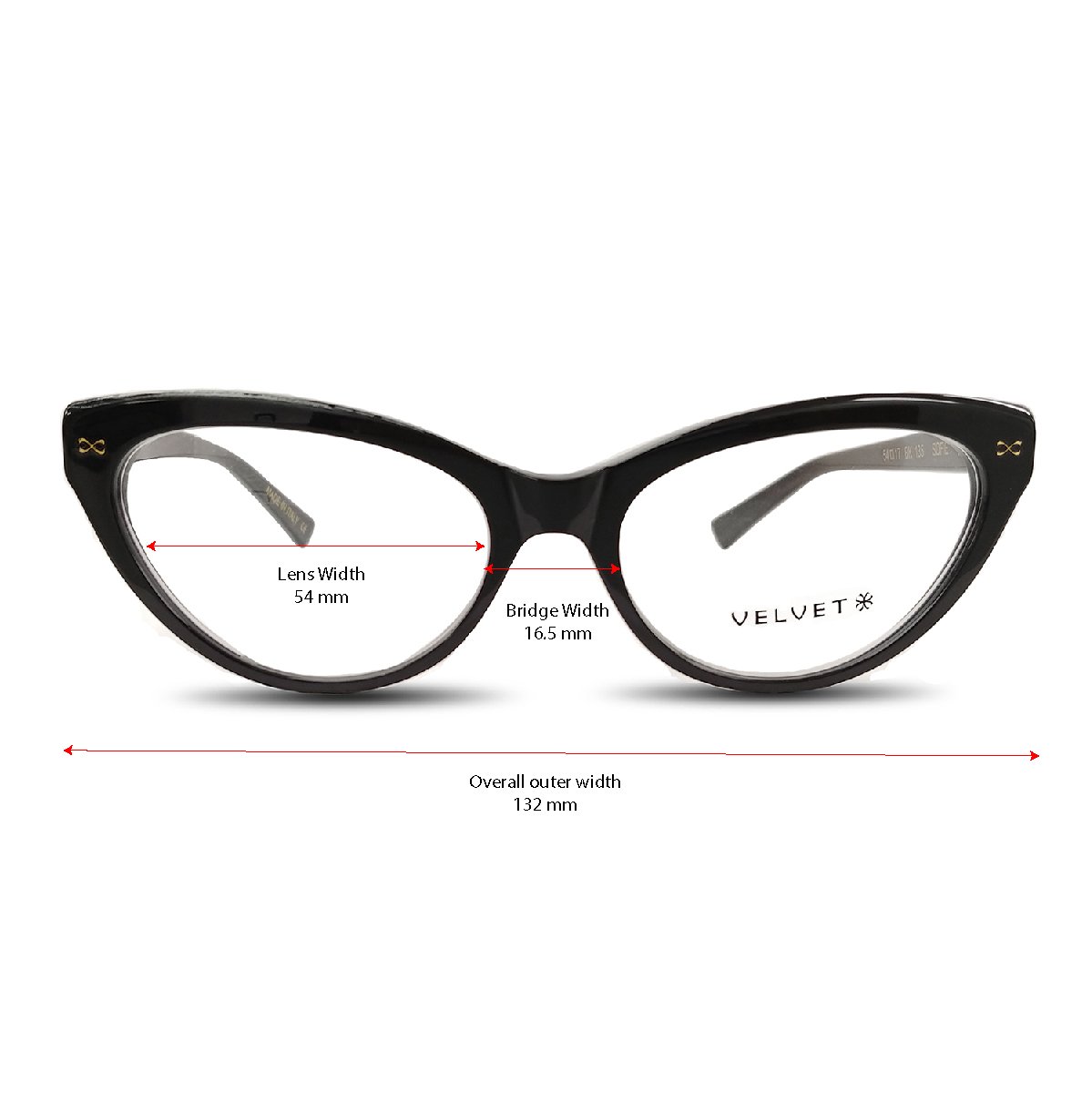 Sofie Black cat eye readers and blue light glasses for women, small to medium fit 54-17-135.