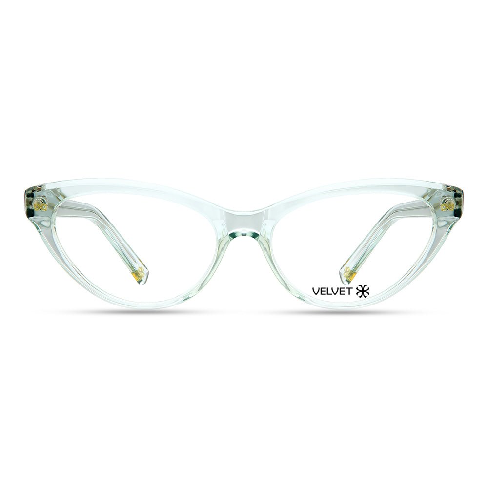 Sofie Turquoise cat eye readers and blue light glasses for women, small to medium fit 54-17-135.