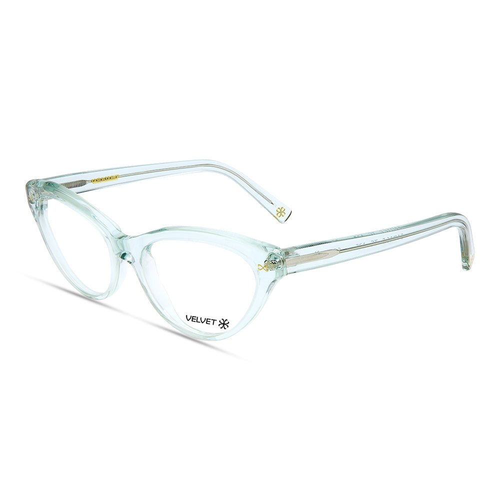 Sofie Turquoise cat eye readers and blue light glasses for women, small to medium fit 54-17-135.