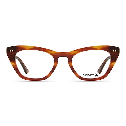Stevie Bio-Based, eco friendly optical frames for women. Fits all face shapes. Best for Autumn seasonal color palette.