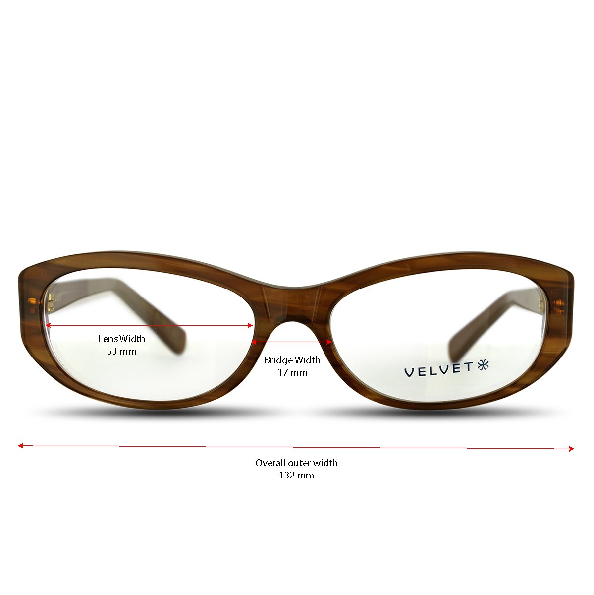 Tina Dark Copper oval readers and blue light glasses for women, small fit 53-17-135.