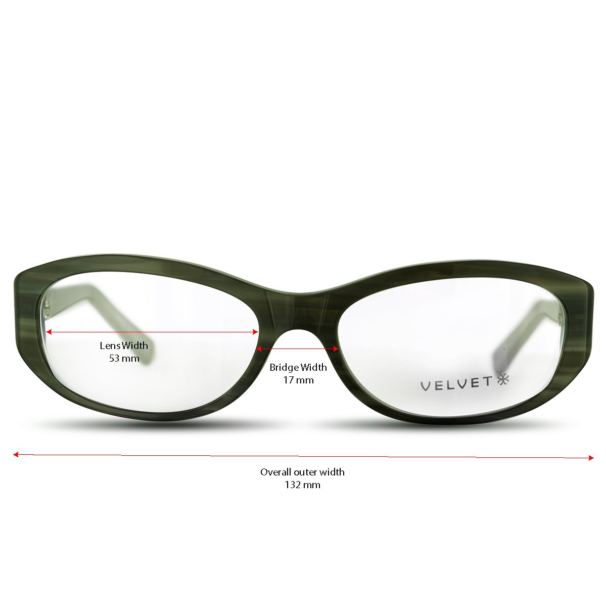 Tina Dark Olive oval readers and blue light glasses for women, small fit 53-17-135.