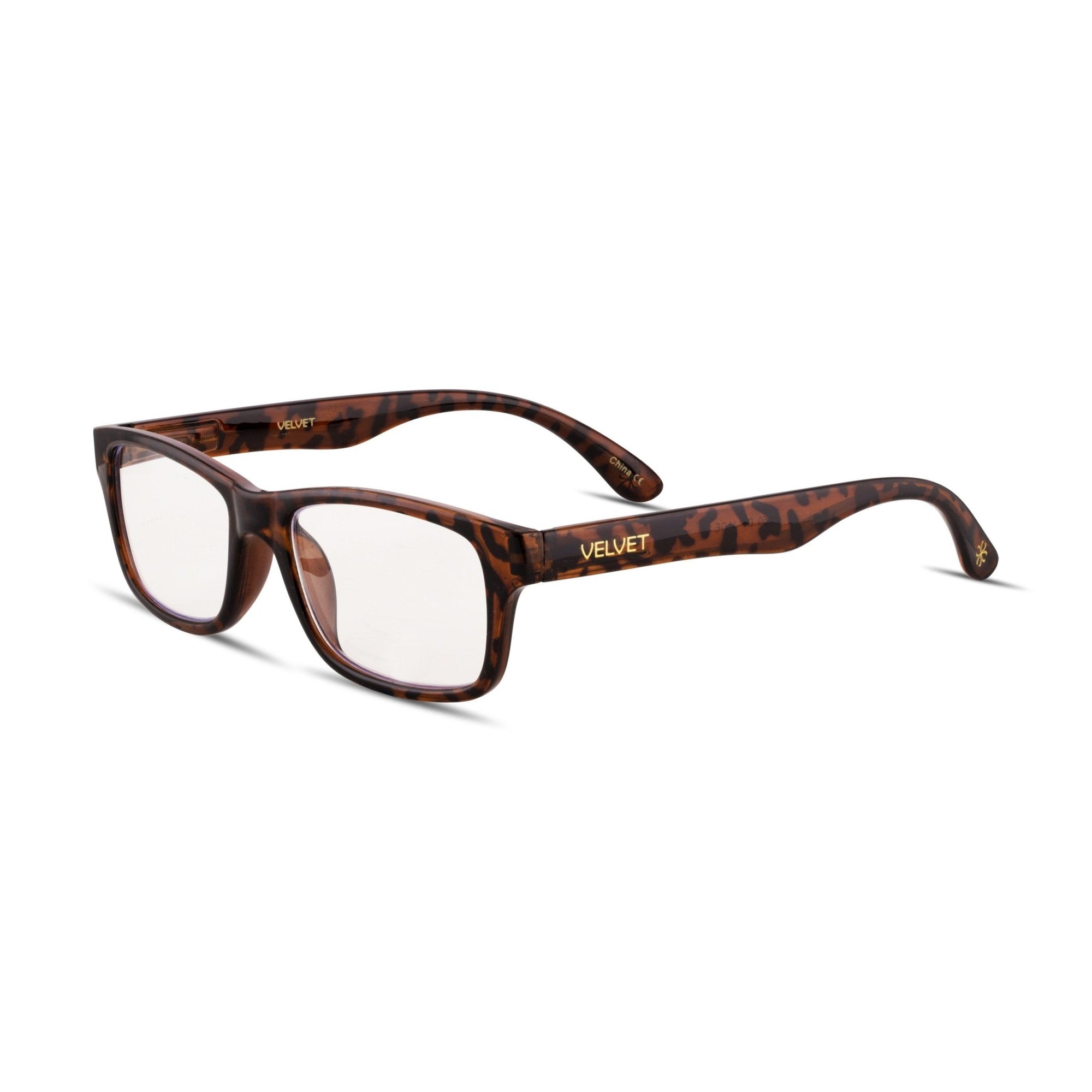 JADE - Tortoise READER Velvet Eyewear   