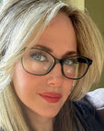 Joan for Women by Velvet Eyewear. Best for Oval, Square, and Heart Face Shapes. Summer and Autumn Palette.