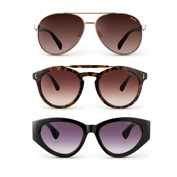 Velvet Eyewear® Oval Face Shape Sunglass Style Box