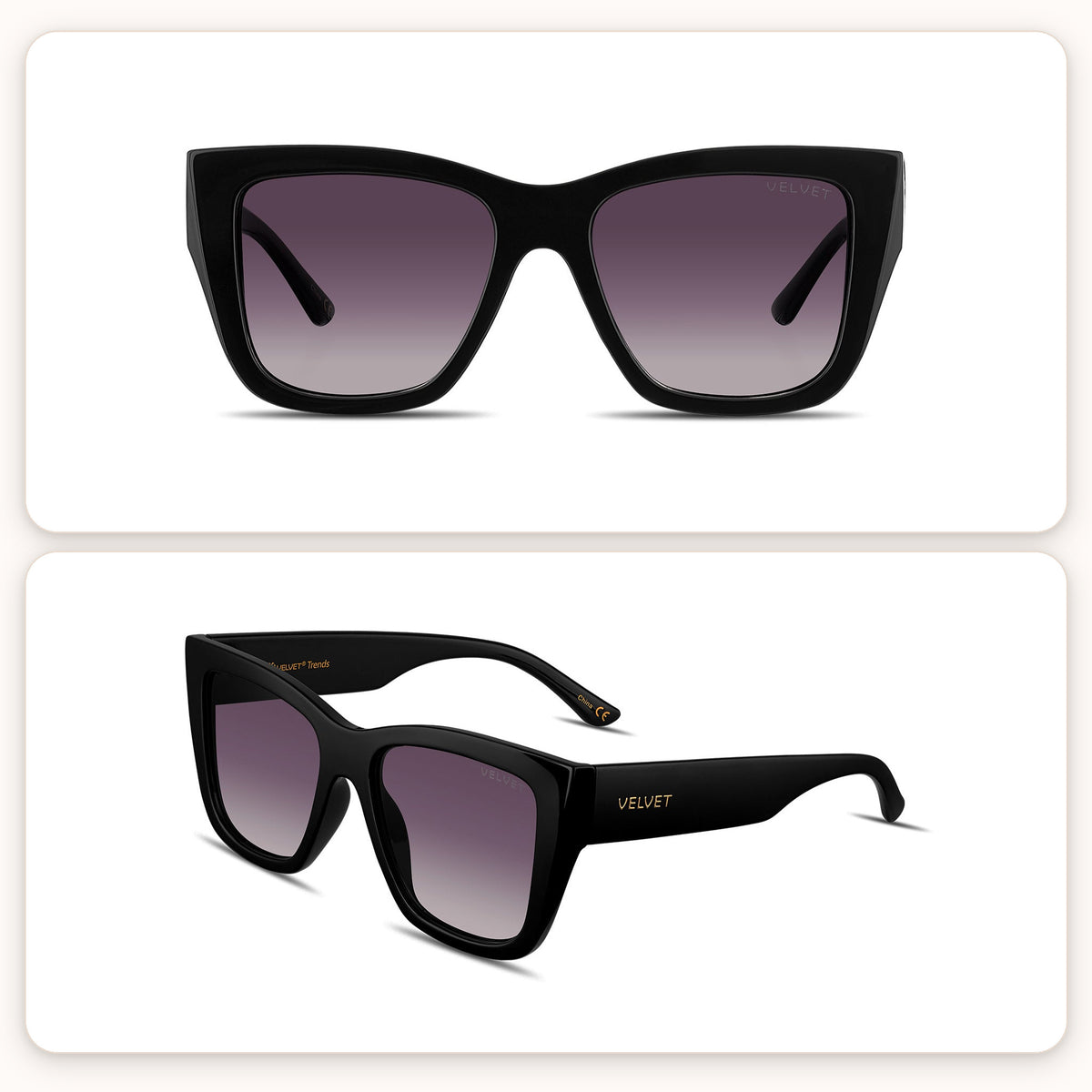 Oval Face Shape Sunglass Style Box