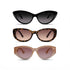 Cat Eye Small Sunglass Style Box for Women by Velvet Eyewear. Best for Oval, Heart, and Square Face Shapes. All Seasonal Palettes.