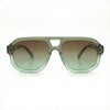Front view of the Dani polarized sunglass style for Women by Velvet Eyewear. Best for Oval, Round, and Heart Face Shapes. Best for seasonal color palettes Spring, Summer and Fall