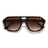 Velvet Eyewear Dani tortoise polarized sunglasses, front view