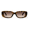 Velvet Eyewear Twiggy tortoise polarized sunglasses, three-quarter view