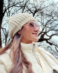 Gloria by Velvet Eyewear. Designed for Oval, Heart, Square, and Round Face Shapes.