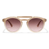 Velvet Eyewear Amelia blush sunglasses, three-quarter view