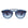 Velvet Eyewear Amelia navy sunglasses, three-quarter view