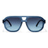 Velvet Eyewear Dani navy sunglasses, three-quarter view