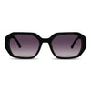 Velvet Eyewear Nina black polarized sunglasses, front view