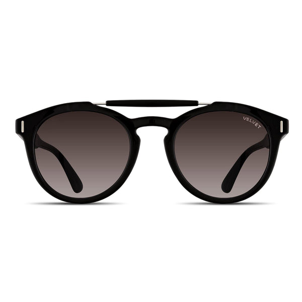 Velvet Eyewear® Amelia Round Sunglasses | Effortless & Timeless display picture 1
