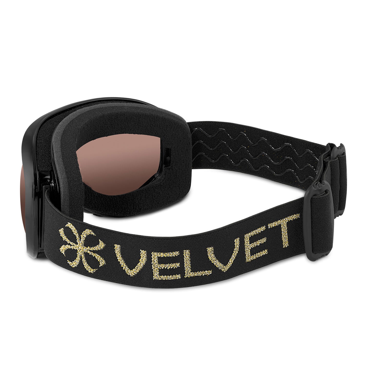 snow goggle strap Velvet Eyewear Flurry Snow Goggle