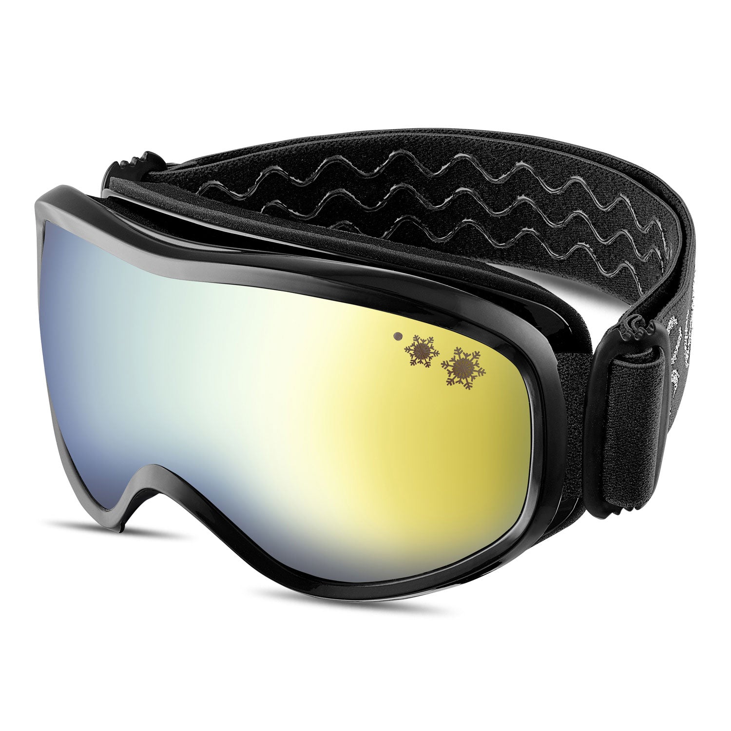 The "Flurry" Snow Goggle - Black - Velvet Eyewear