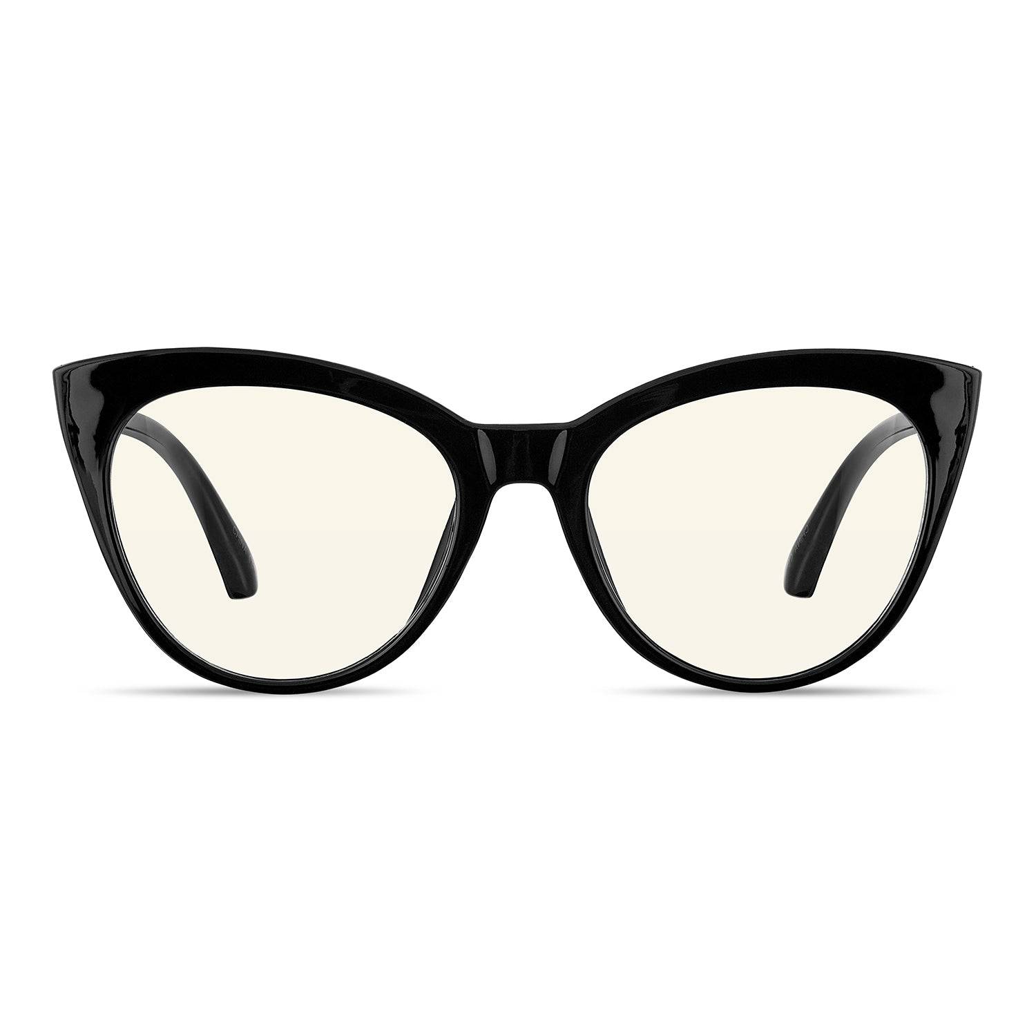 HAILIE - Black READER Velvet Eyewear +1.50  