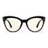 HAILIE - Black for Women by Velvet Eyewear. Best for Oval, Round, Square, and Heart Face Shapes. All Seasonal Palettes.